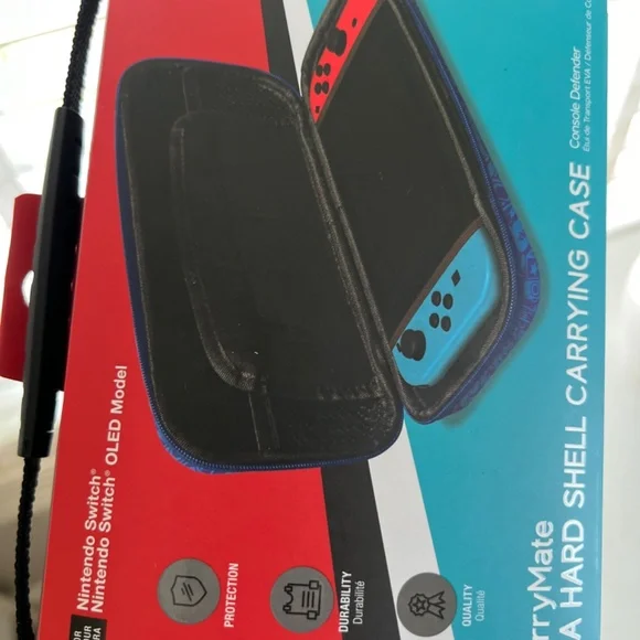 EVA Hard Protective Carry Case Carrying Pouch Shell For Nintendo Switch Console - Picture 5 of 5